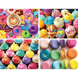 Foodie 4 in 1 Puzzle Set