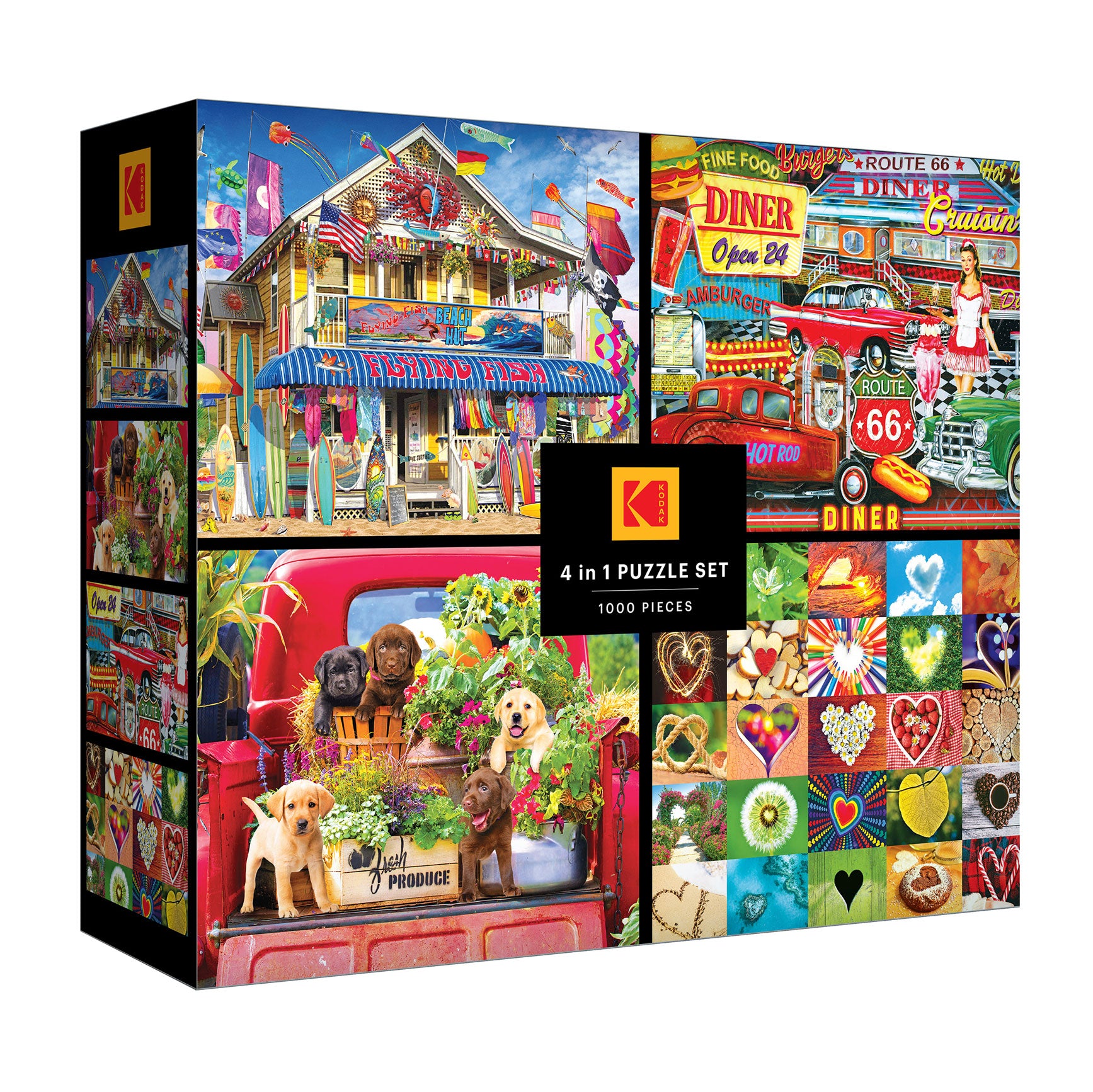Kodak 4 in 1 Jigsaw Puzzle Set – Mary Maxim