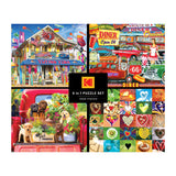 Kodak 4 in 1 Jigsaw Puzzle Set