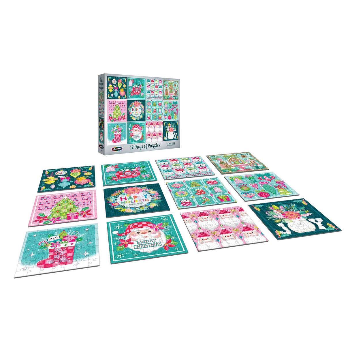 12 Day Advent Calendar Puzzle Set