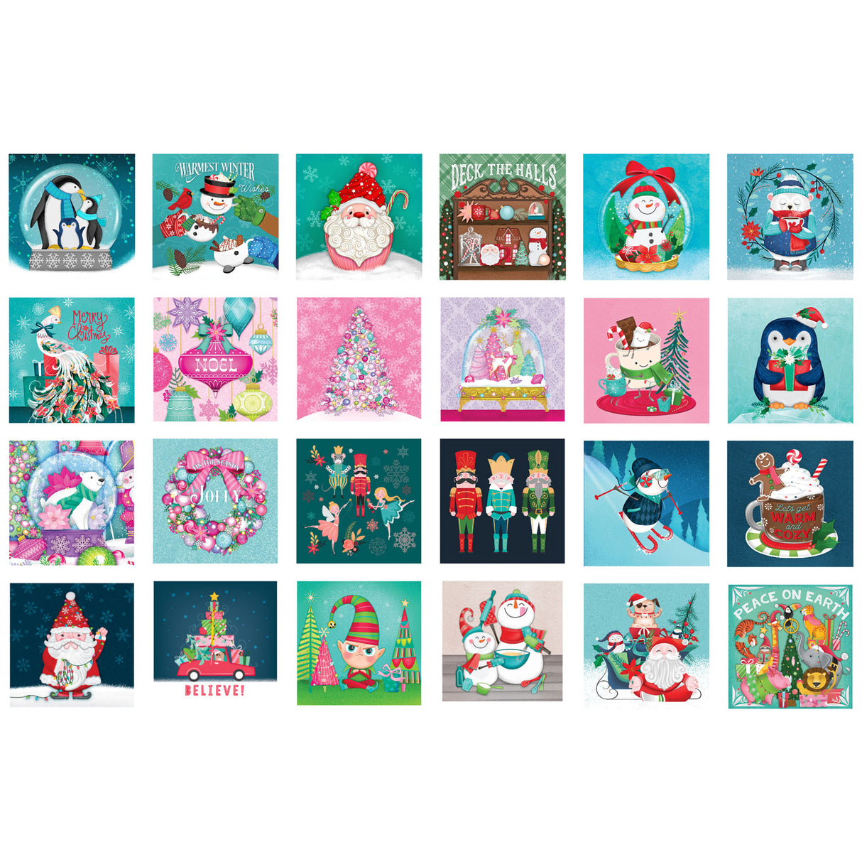 24 Day Advent Calendar Puzzle Set