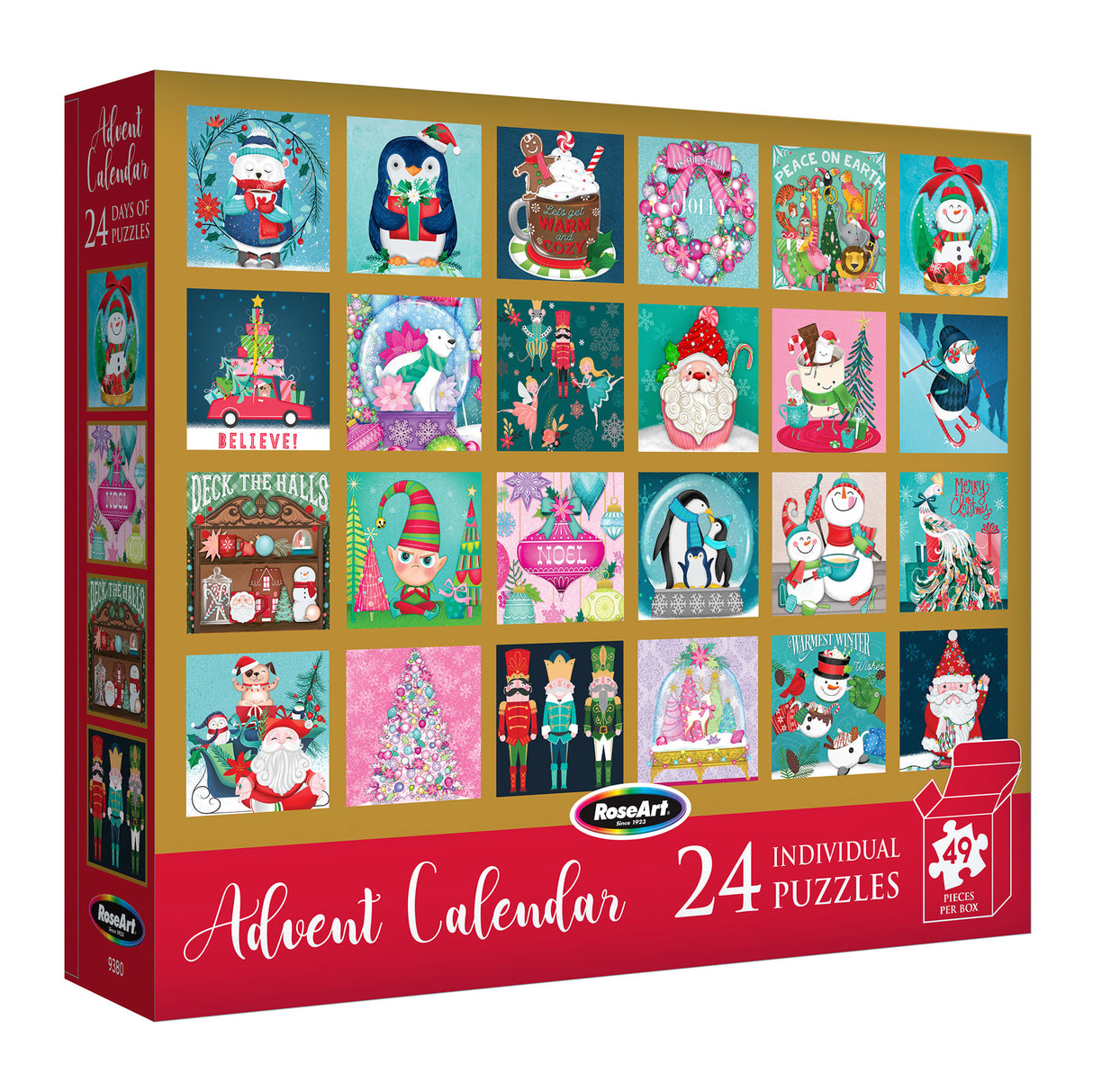 24 Day Advent Calendar Puzzle Set
