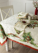 Christmas Ribbons Tablecloth