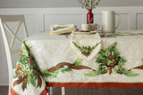 Christmas Ribbons Tablecloth
