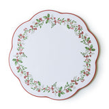 Holly Wreath Cork Placemats