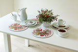 Festive Cardinals Cork Placemats