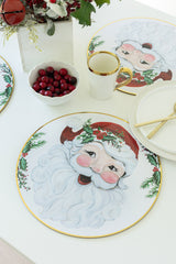 Joyful Santa Cork Placemats