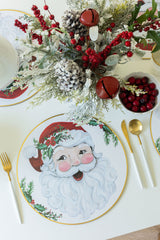 Joyful Santa Cork Placemats