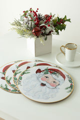 Joyful Santa Cork Placemats