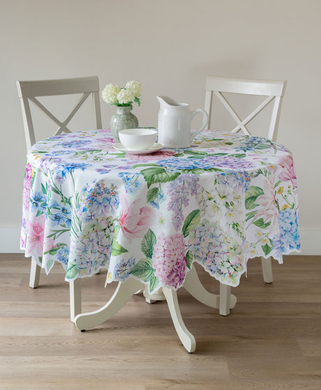 Mantel con borde en forma de Hampton Garden