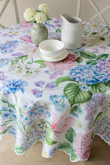 Hampton Garden Shaped Edge Tablecloth