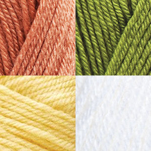 Salmon/Clover/Yellow/White