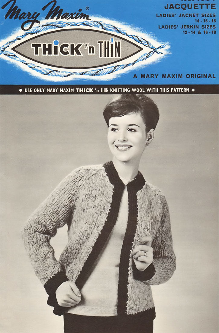 Chanel Jacket and Jerkin Pattern – Mary Maxim