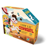I Am Lil' Cowgirl Shaped Jigsaw Puzzle