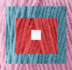 Black & Gray Geometric Afghan