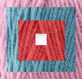 Black & Gray Geometric Afghan