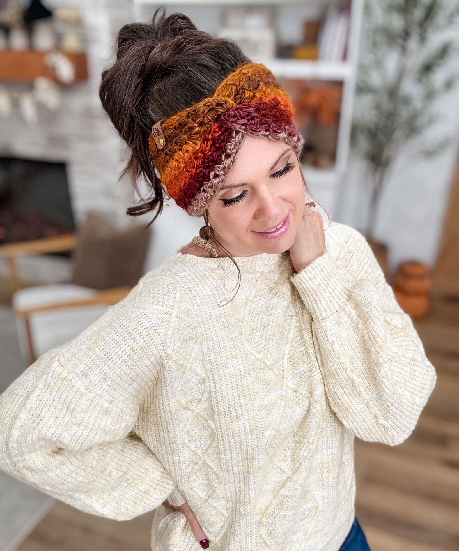 Chunky Suzette Ear Warmer – Mary Maxim