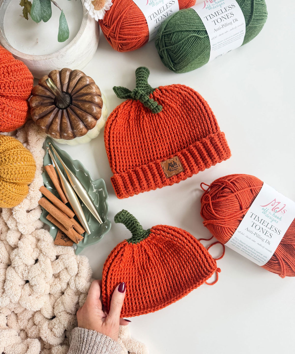 Pumpkin Patch Crochet Hat