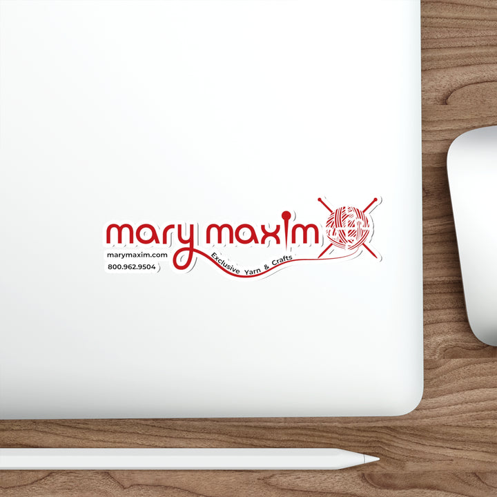 Mary Maxim Die-Cut Sticker