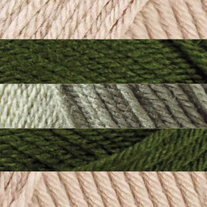 Sand/Juniper/Spruce/Taupe/Cream