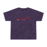 Mary Maxim Mineral Wash T-Shirt - Red Logo -  Unisex
