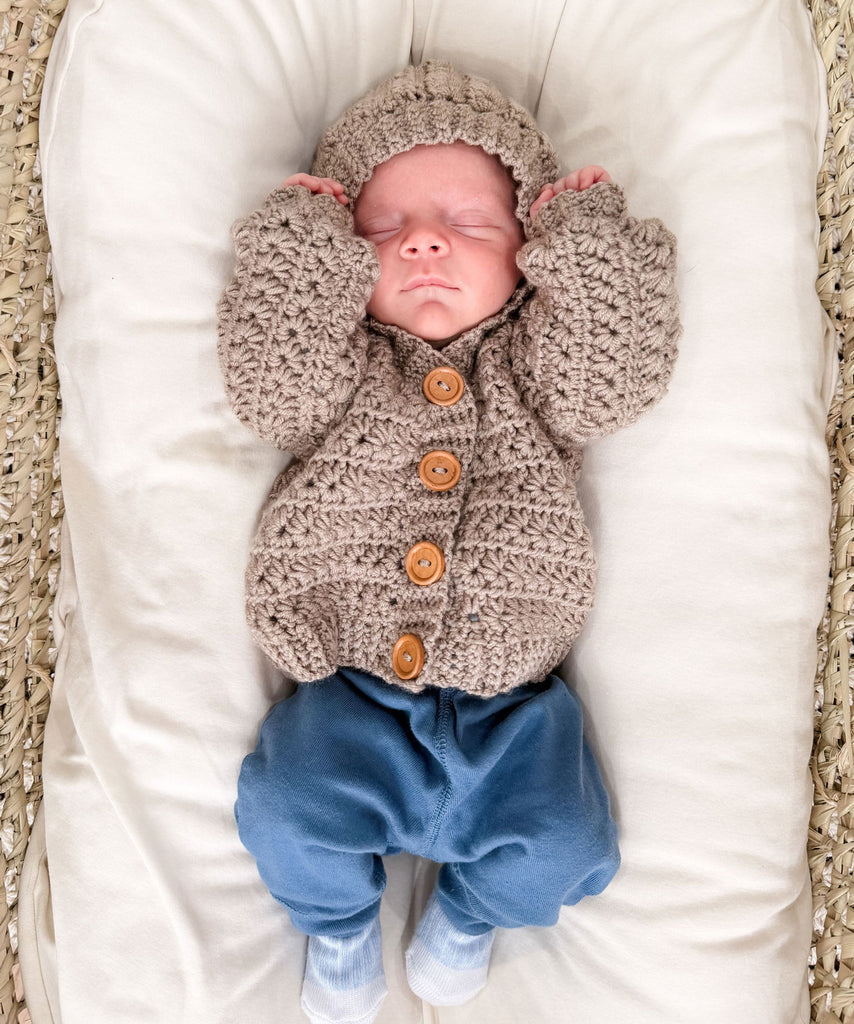 Mini Star Stitch Cardigan
