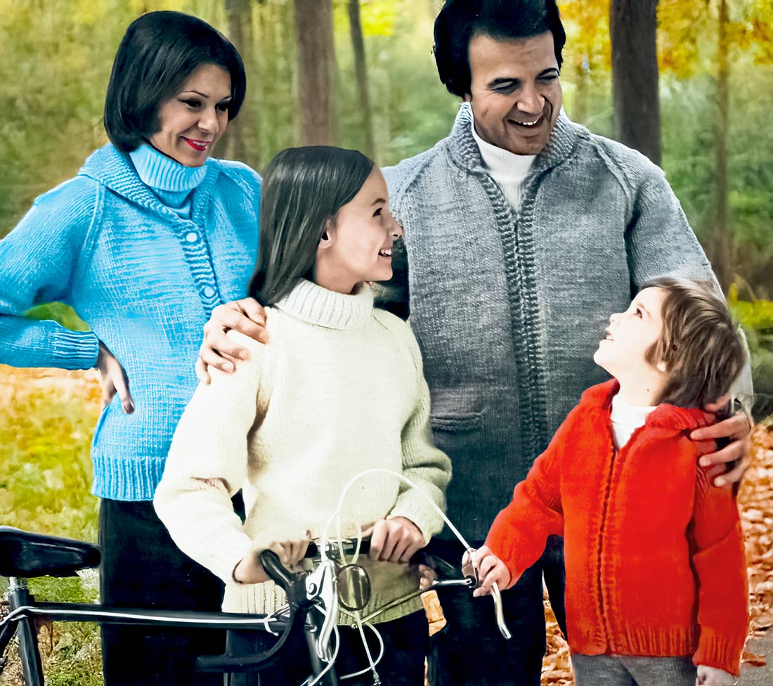 Patrón de cárdigan básico