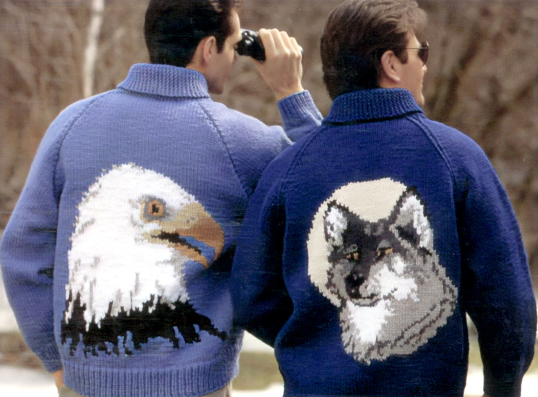 Eagle Jacket Pattern – Mary Maxim