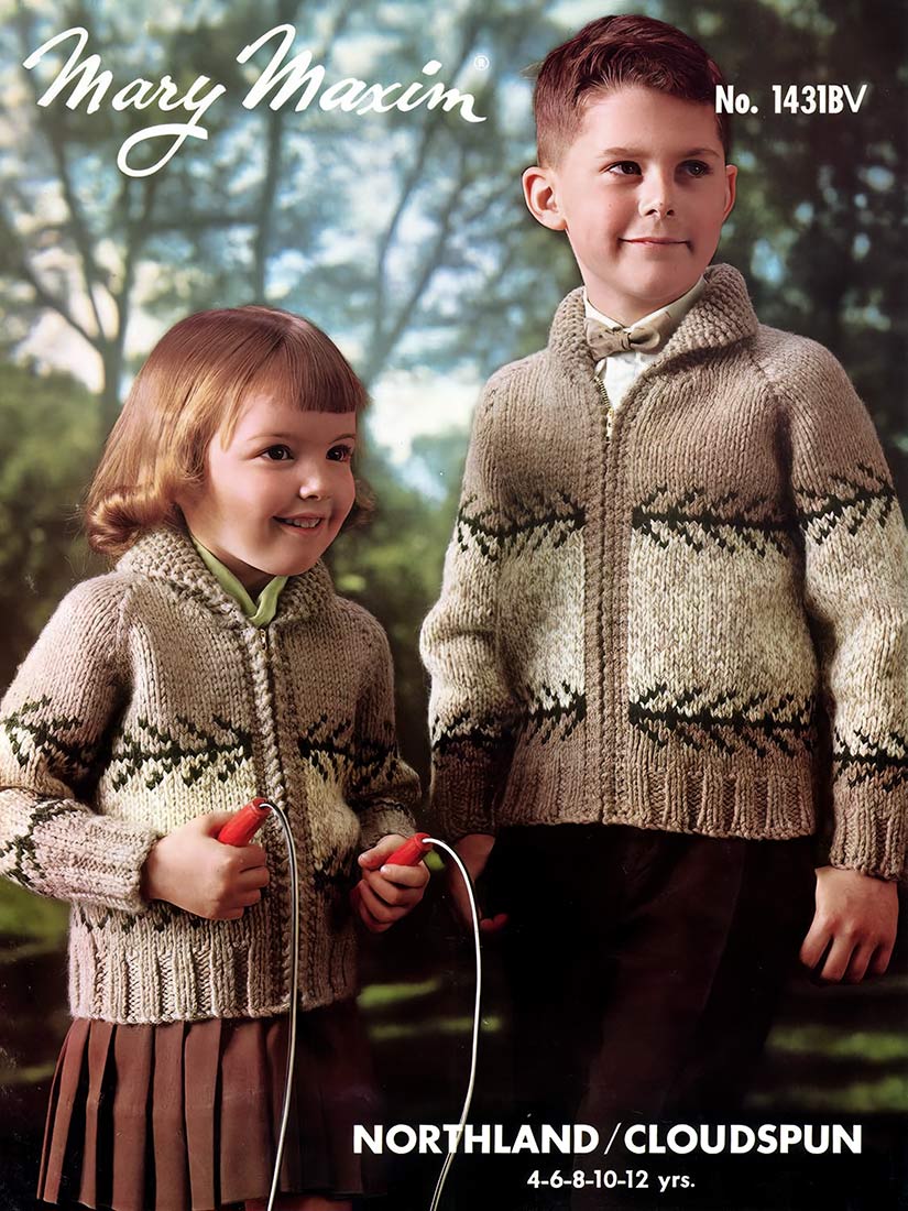 Kiddies' and Children's Cardigan Pattern