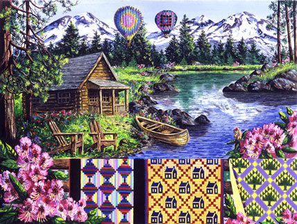 Floating Over Sisters Jigsaw Puzzle
