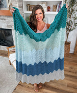 Timeless Granny Ripple Blanket