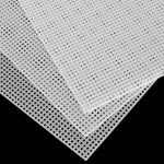 7 Mesh Clear Plastic Canvas Sheets