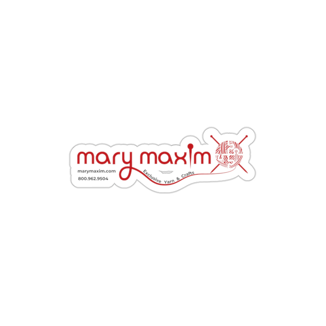 Mary Maxim Die-Cut Sticker
