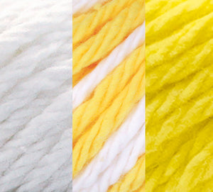 White/Daisy Ombre/Sunshine