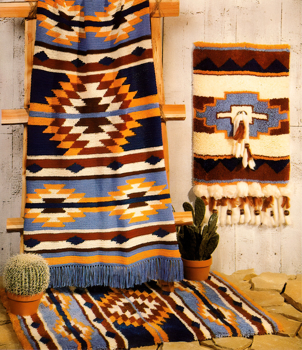 Tahoe Afghan Pattern – Mary Maxim