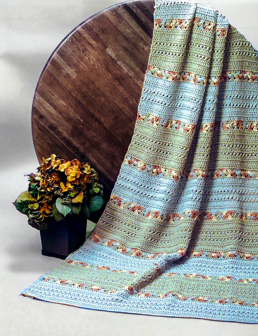 Cluster Flower Afghan Pattern