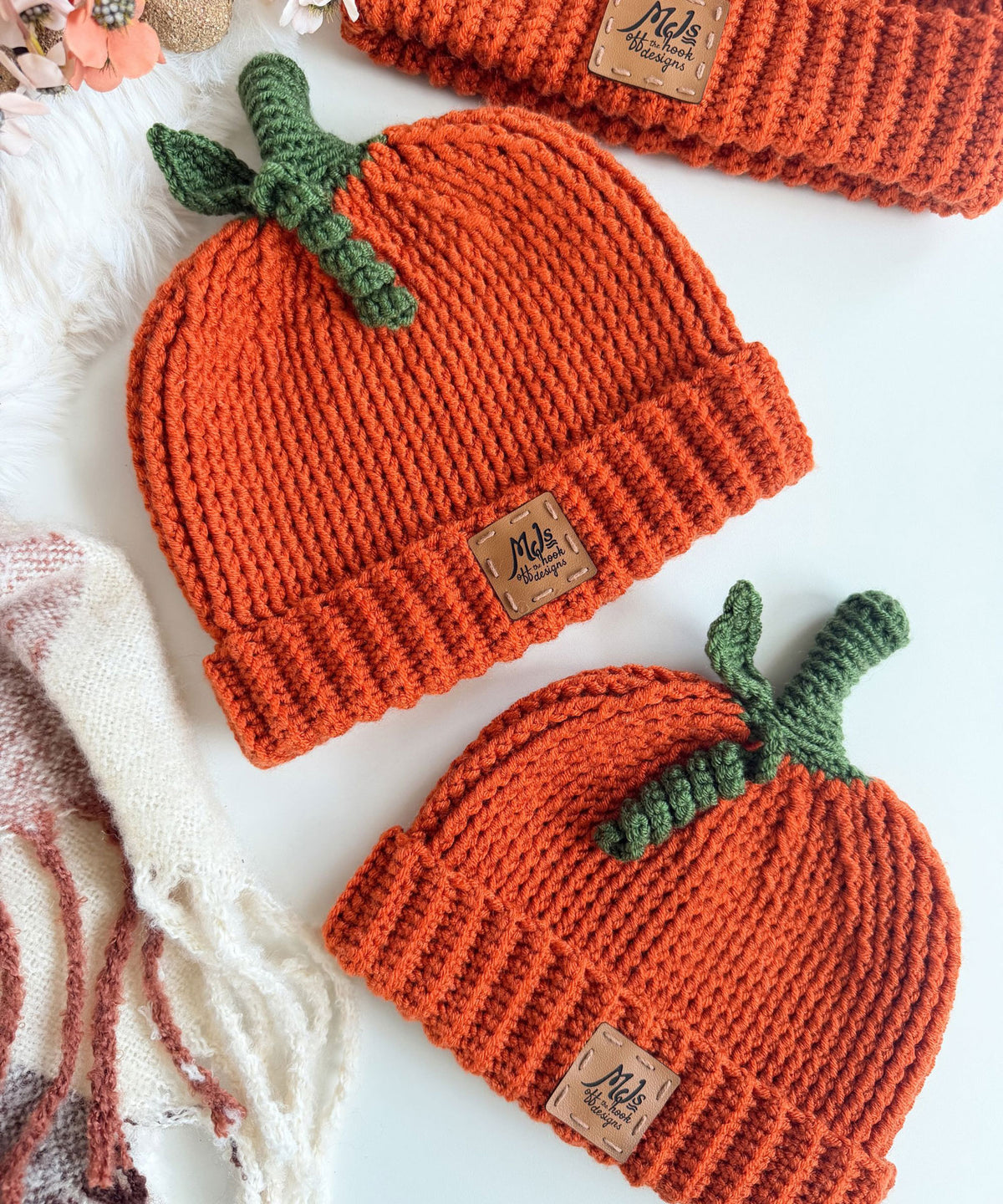 Pumpkin Patch Crochet Hat