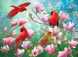 4 in 1 Songbirds Jigsaw Puzzles