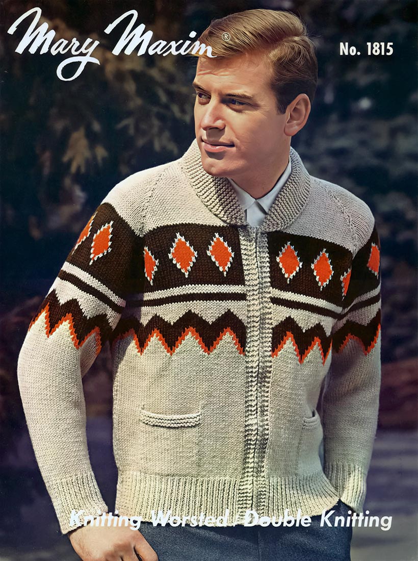 Men's Sanarac Cardigan Pattern – Mary Maxim