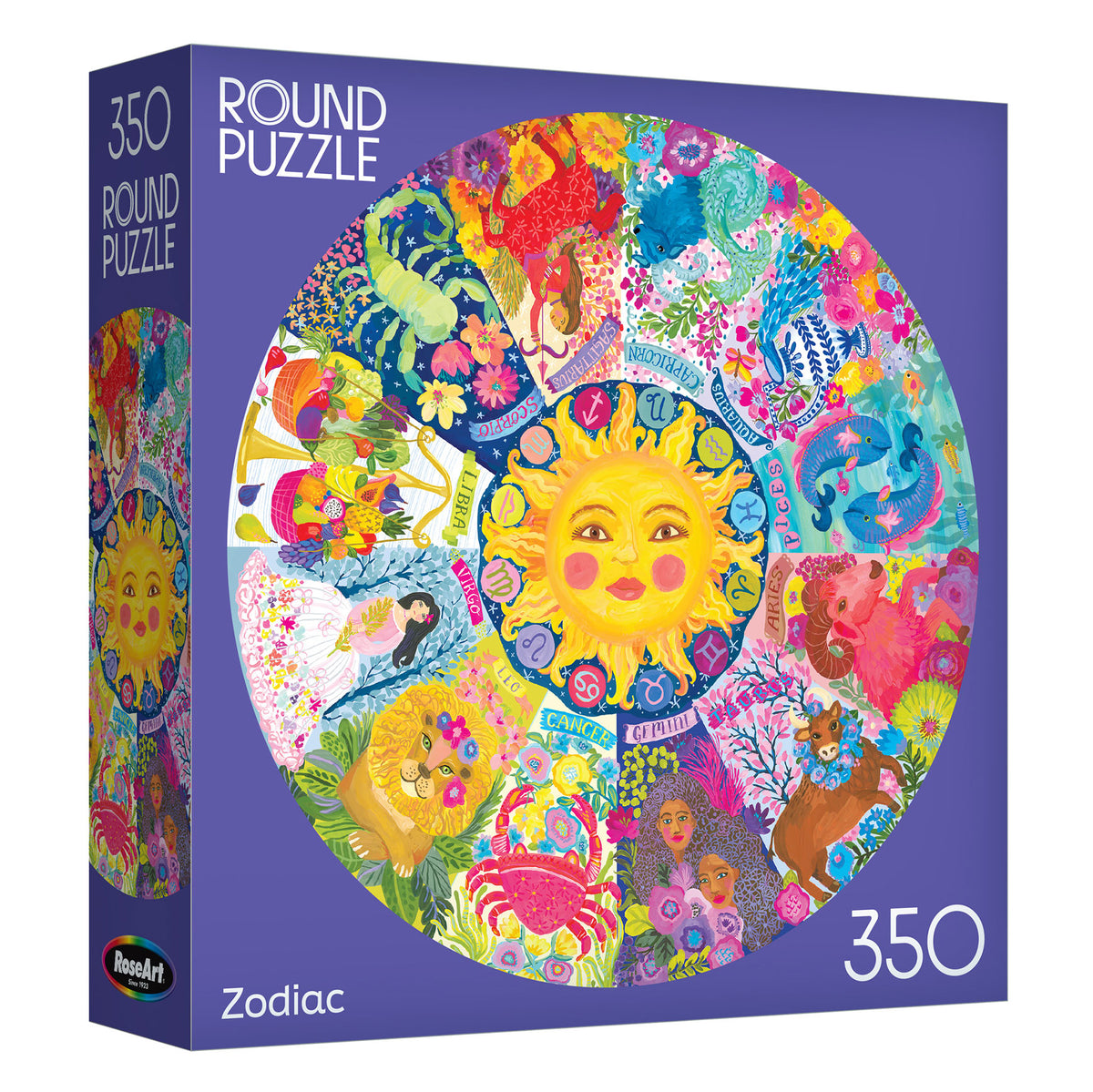 Zodiac Round Shaped Puzzle