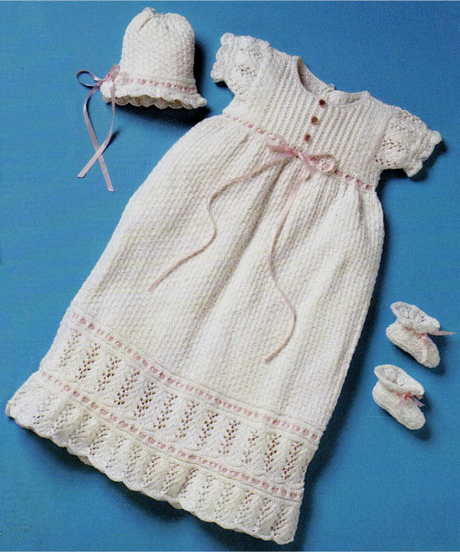 Christening Dress Ensemble Pattern Christening Dress Ensemble Pattern