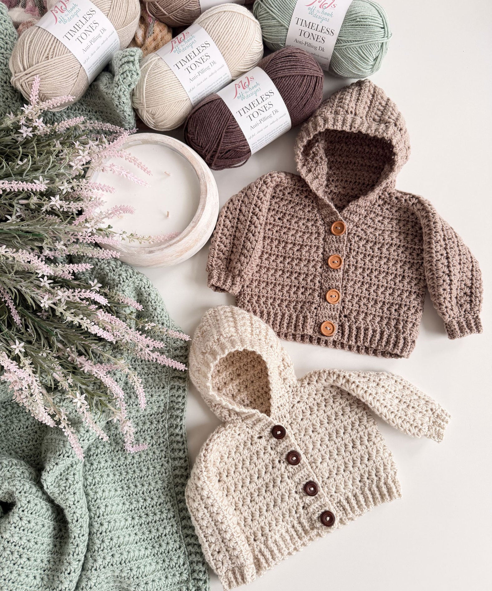 Mini Star Stitch Cardigan – Mary Maxim