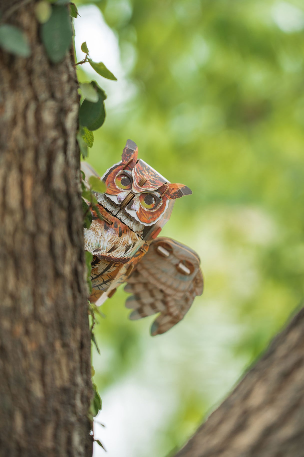 Great Horned Owl 3D Bird Puzzle
