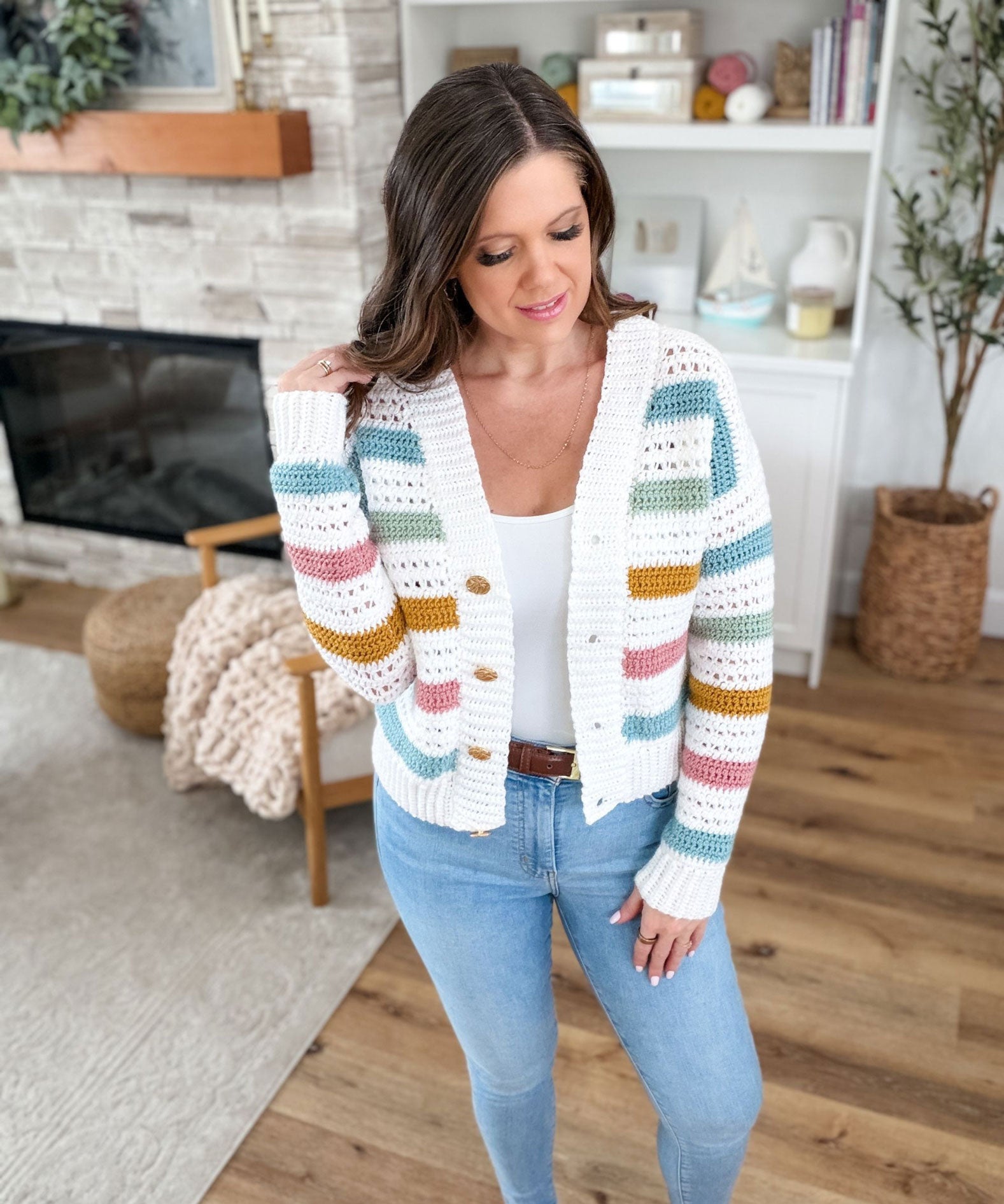 MJ's Signature Cardigan – Mary Maxim