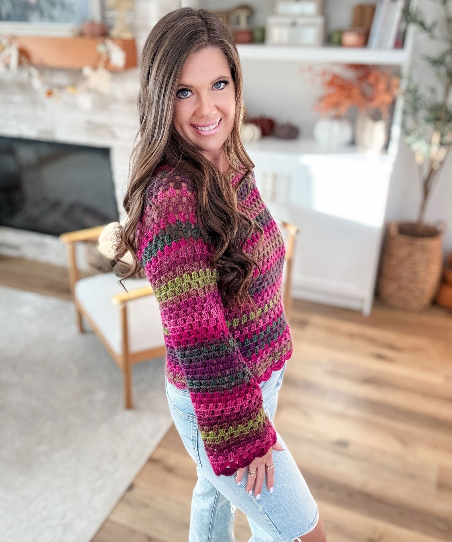 Old Town Sweater – Mary Maxim