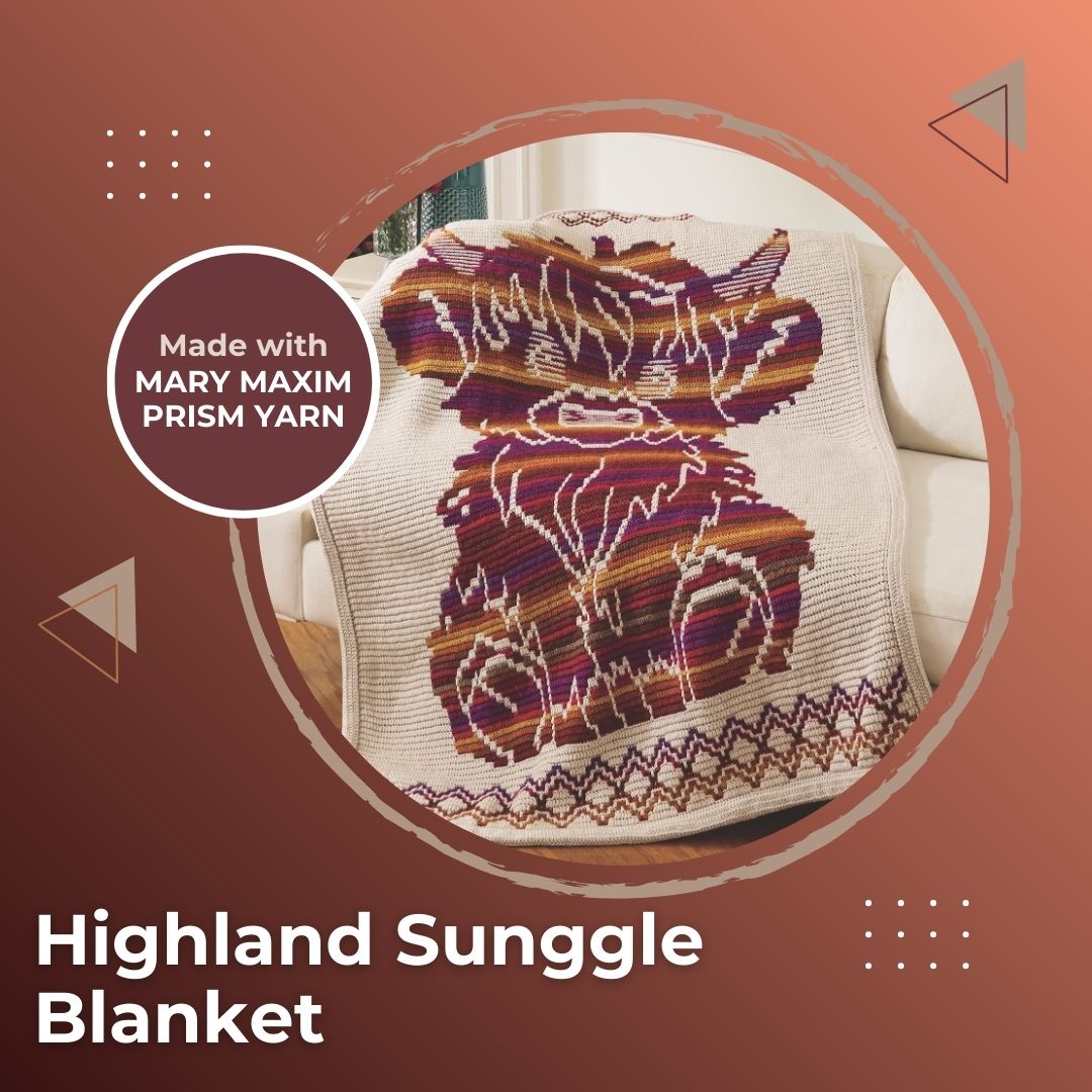 Highland Snuggle Blanket – Mary Maxim