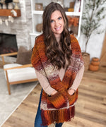 Chunky Suzette Pocket Shawl