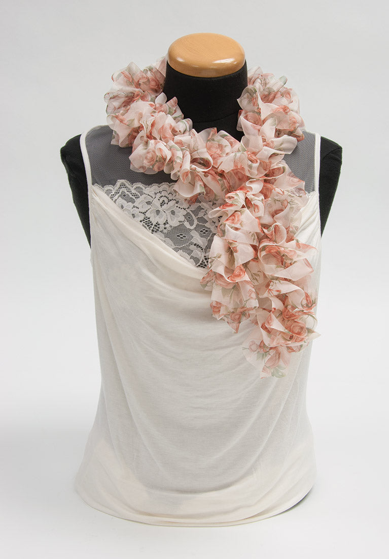 Floral Yorganza Scarf Pattern