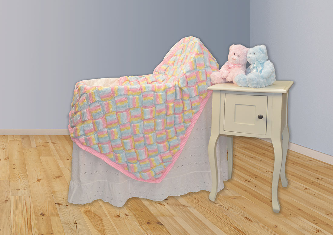Entrelac Blanket Pattern – Mary Maxim