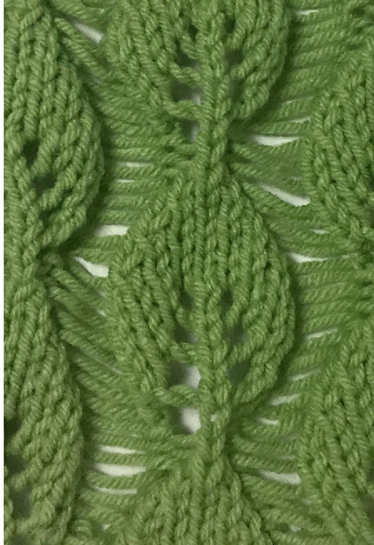 Falling Leaves Shrug Pattern